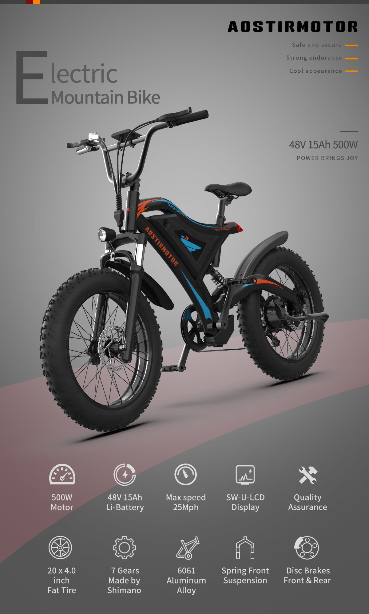 AOSTIR S18-MINI electric bike