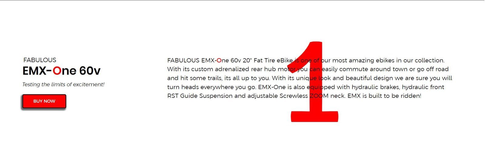 Fabulous – EMX One 60v - view 3
