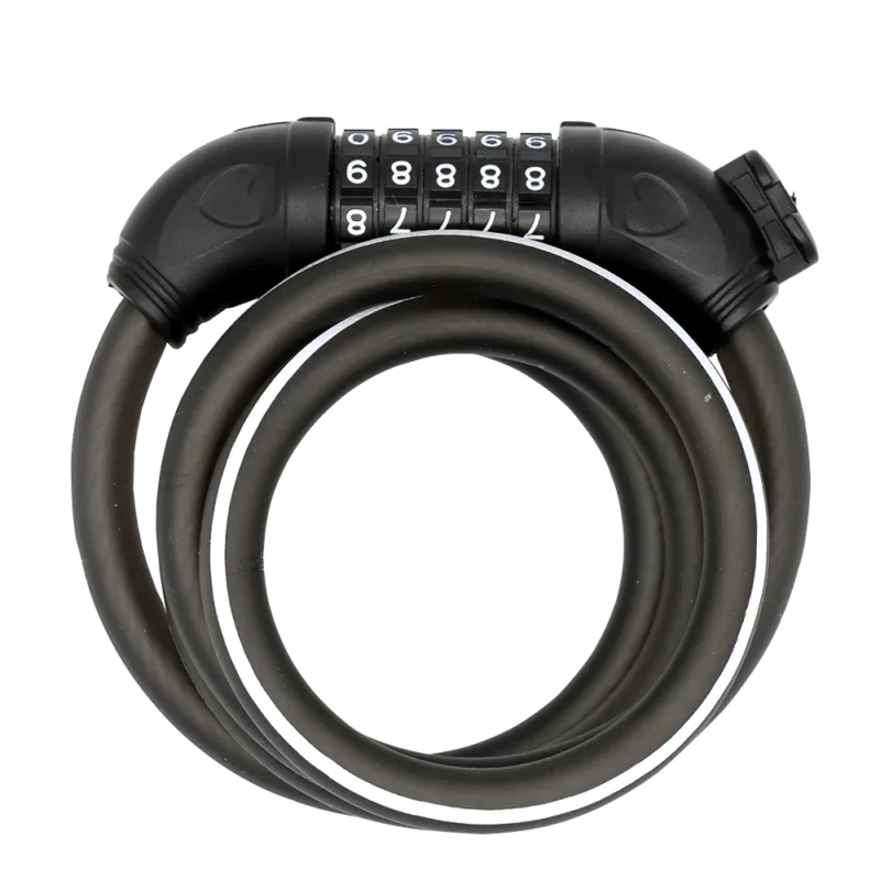 5 DIGIT COILING BIKE CABLE LOCK