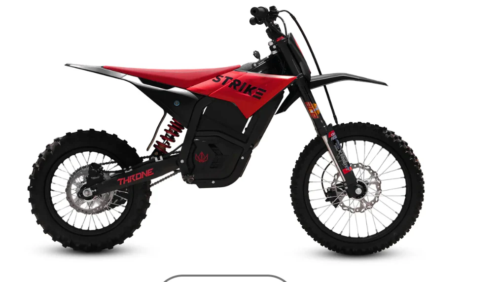 Shadow – Red Electric Dirt Bike - view 2