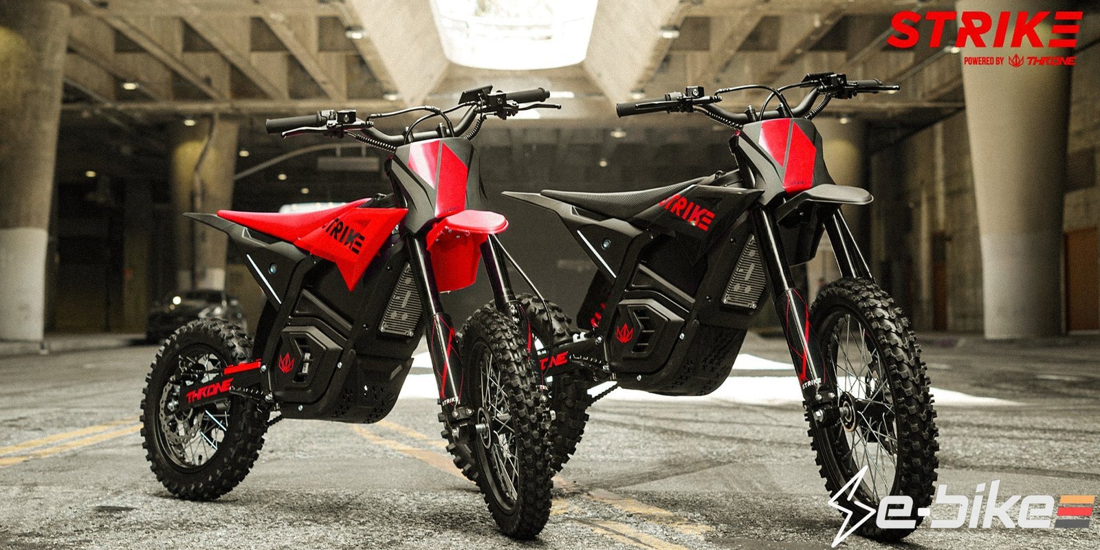 Shadow – Red Electric Dirt Bike - view 3
