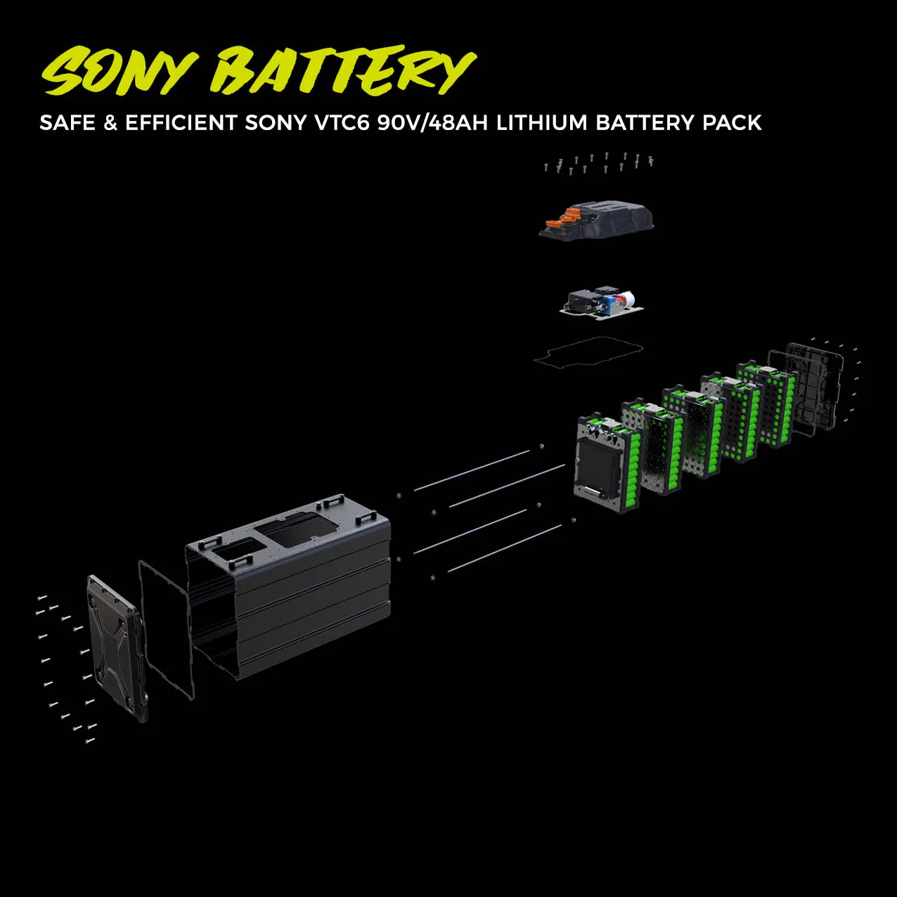 Surron Storm Bee 90V 48AH Sony Battery - view 2