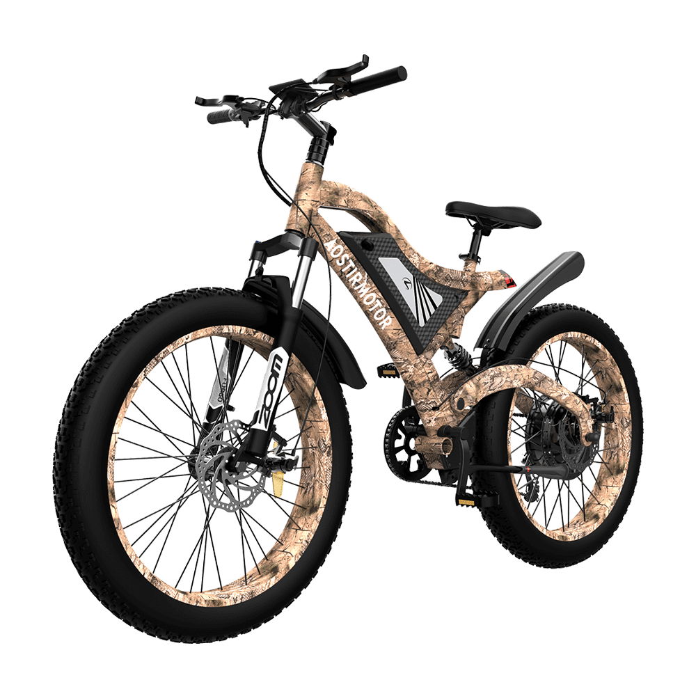 AOSTIR – Snakeskin Grain Mountain EBike S18-1500W - view 3