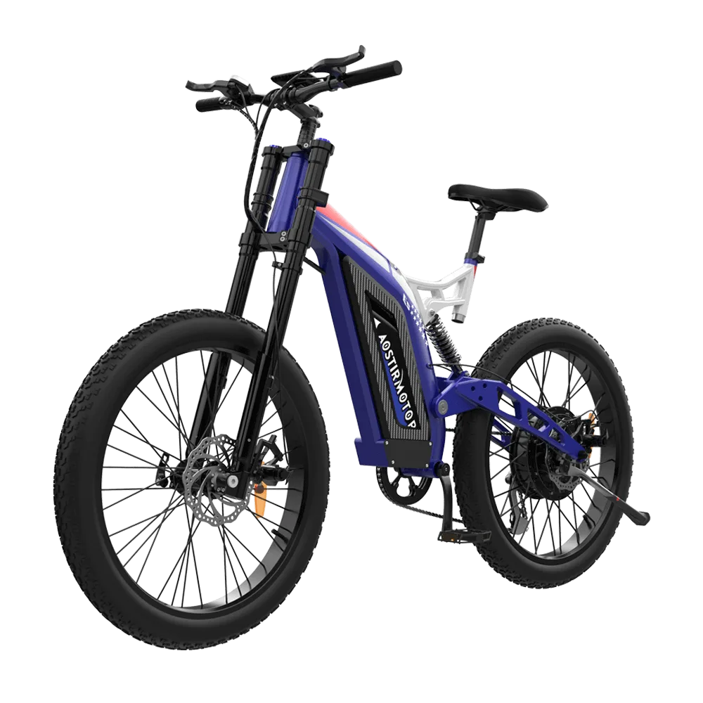 AOSTIR – Electric Bike S17 | Big Front Fork | 1500W - view 3