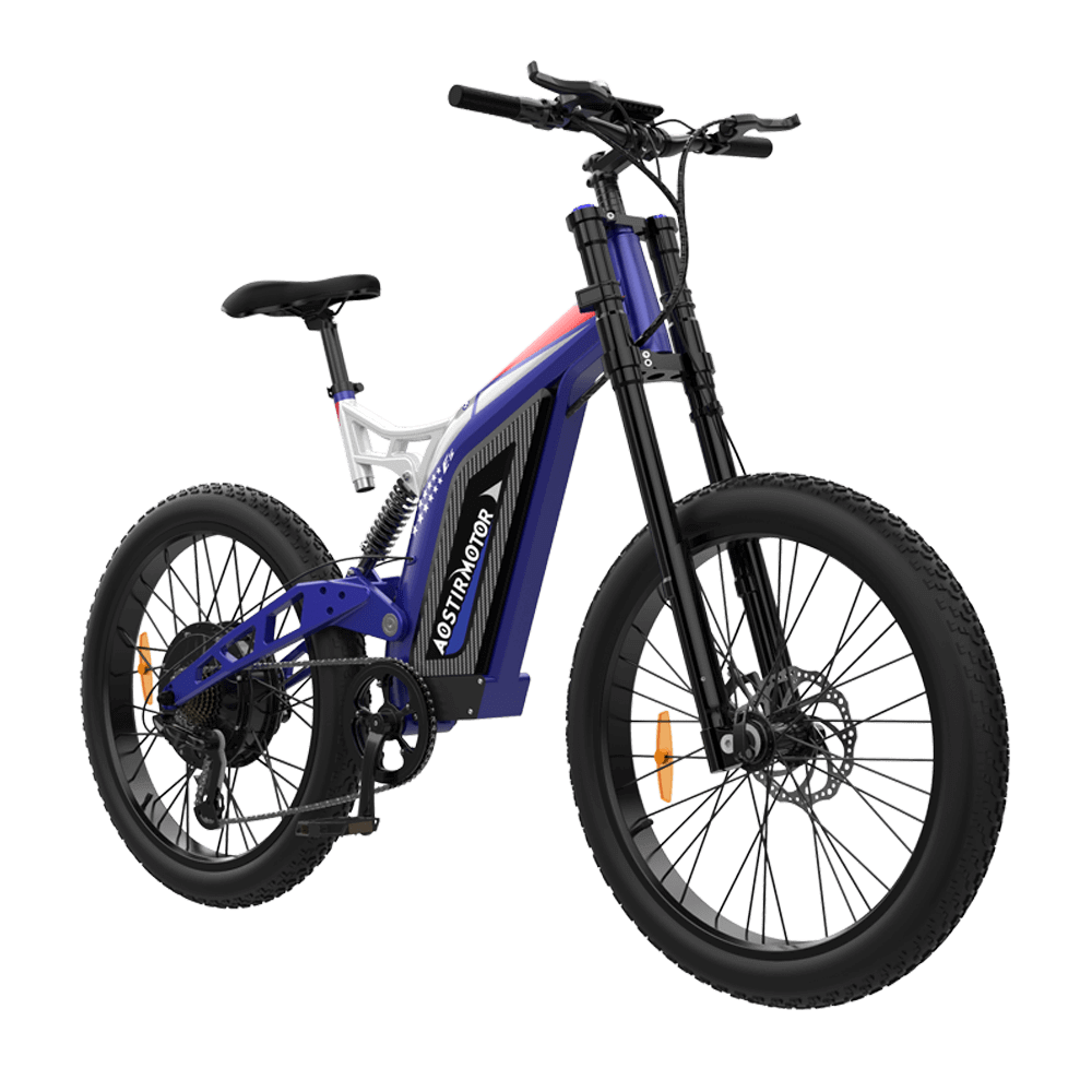 AOSTIR – Electric Bike S17 | Big Front Fork | 1500W - view 2