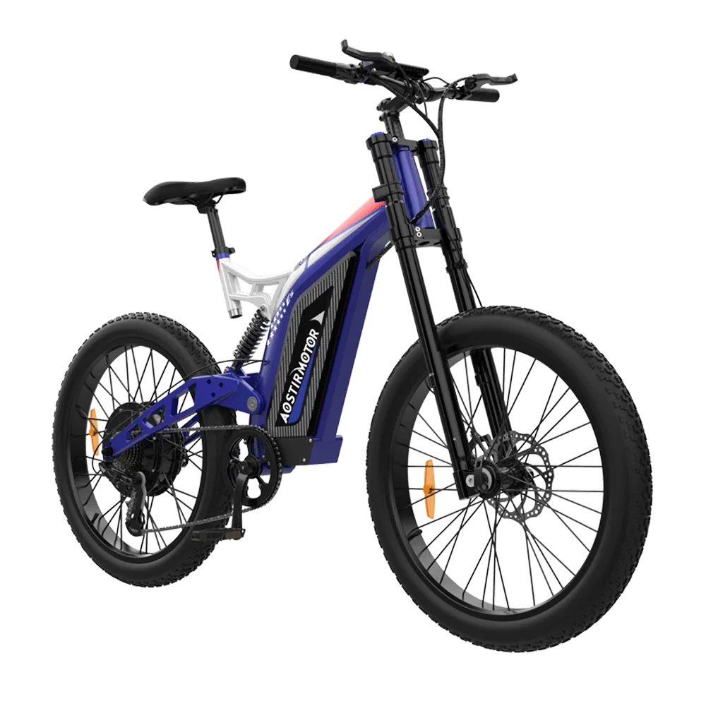 AOSTIR – Electric Bike S17 | Big Front Fork | 1500W - view 2