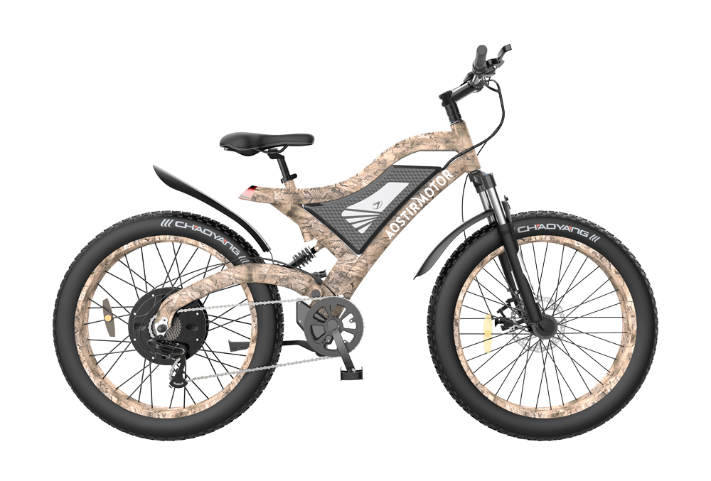 AOSTIR – Snakeskin Grain Mountain EBike S18-1500W