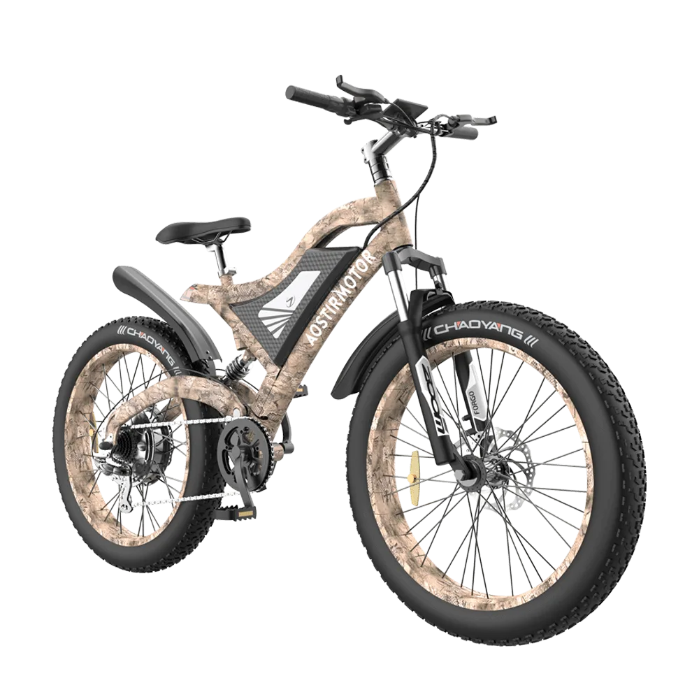 AOSTIR – Snakeskin Grain Mountain EBike S18-1500W - view 4