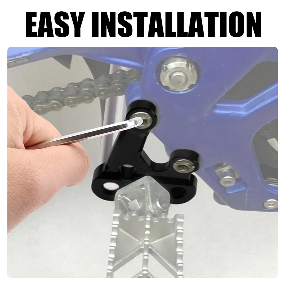 Light Bee Billet CNC Foot Peg Bracket & Brace Kit - view 2
