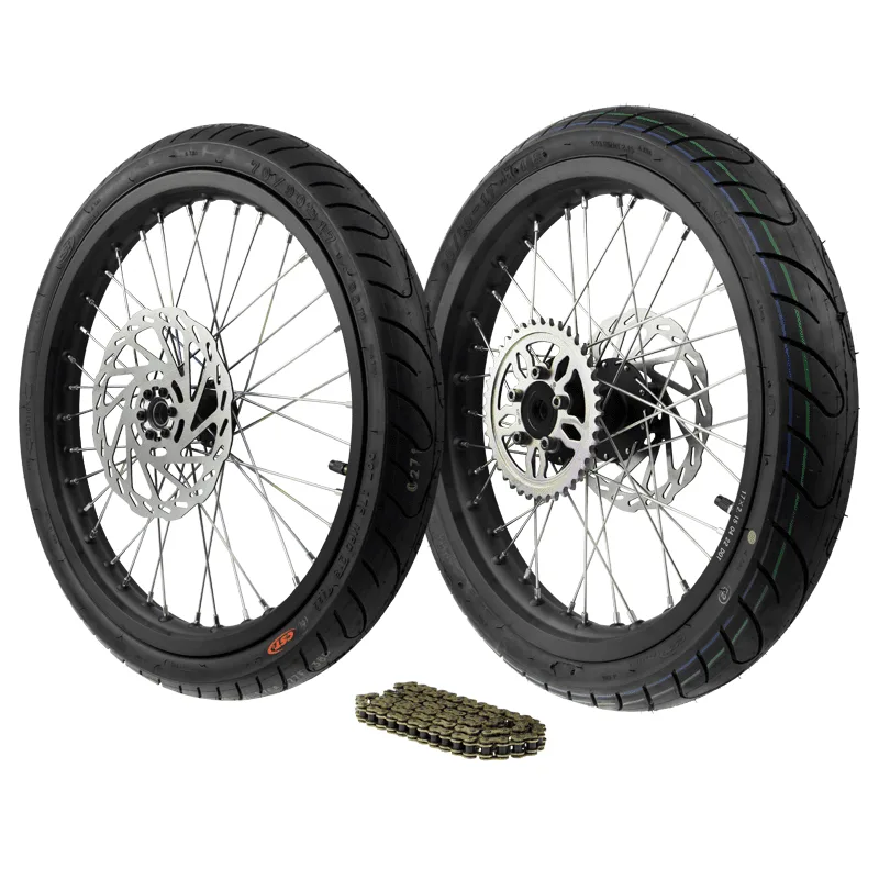 Complete Supermotor Wheel Set 17 Talaria Sting