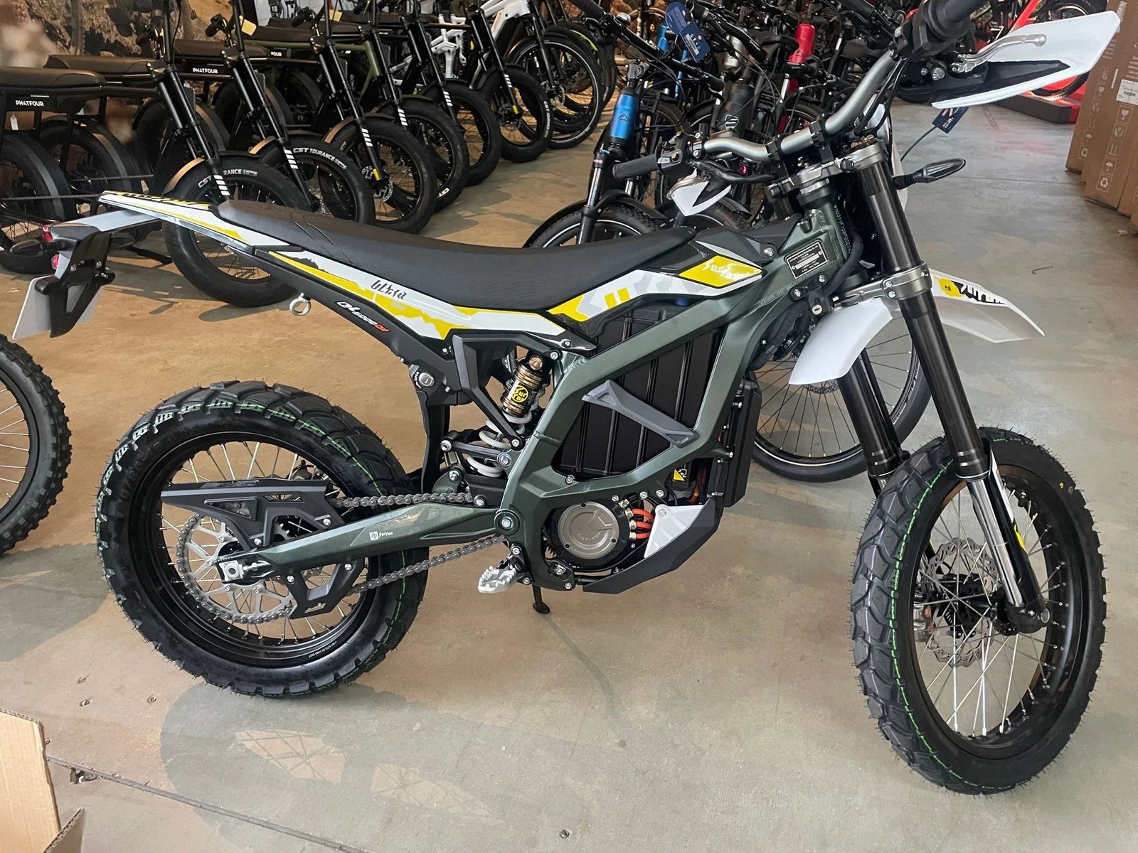 Used Sur-Ron Ultra Bee X off-road electric dirt bike